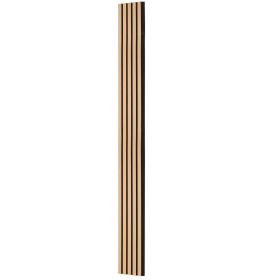 Wood Slat Acoustic Panels 7.9 x 94.5 inch for Modern Wall Decor Light Oak