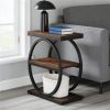 Three tiered coffee table, side table, End Tables, space saving, multifunctional design